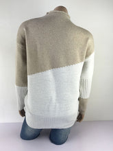 Load image into Gallery viewer, Color Block High Neck Sweater
